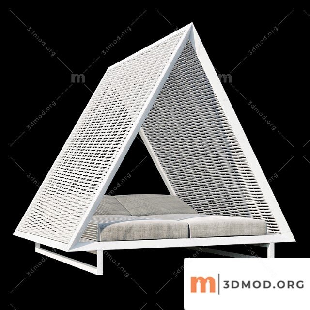 Deck chair vondom vineyard daybed