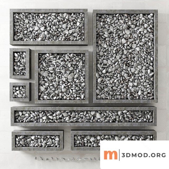 Pebble Oval Big Panel Tile N1 Final