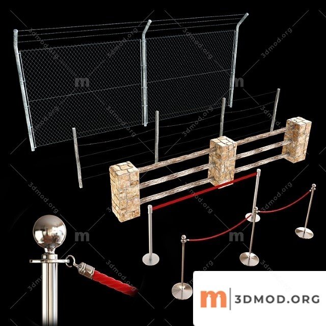 Set of fences - from love to hate