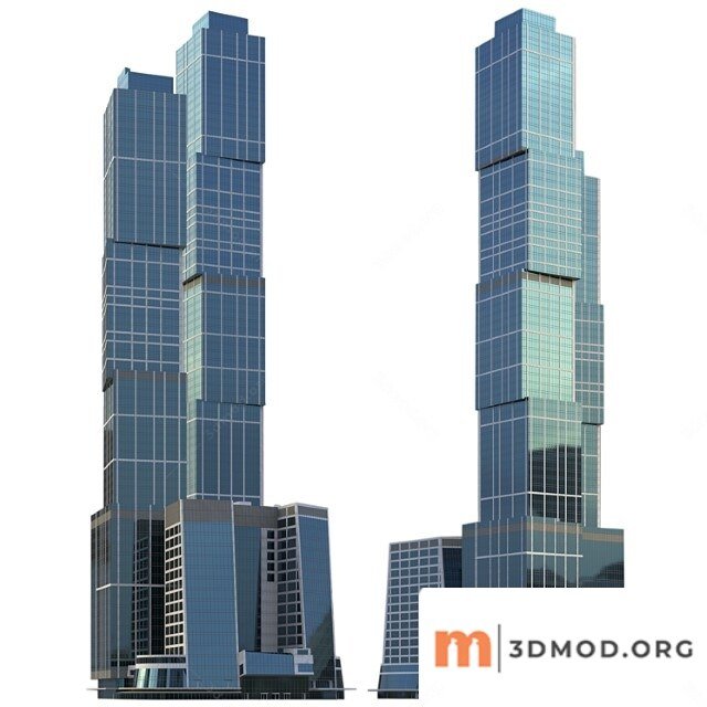 Skyscraper City of Capitals in Moscow City