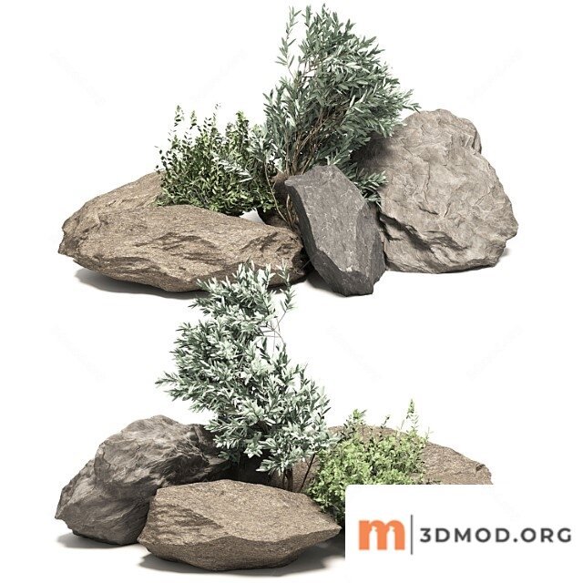 Stone Bush Pack 6