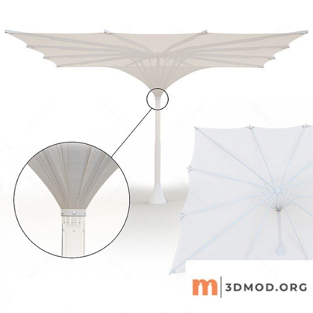 Umbrella Mdt Tex Tulip Form