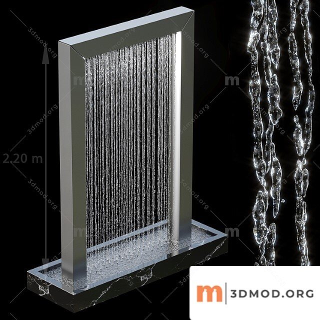 Waterfall fountains 004