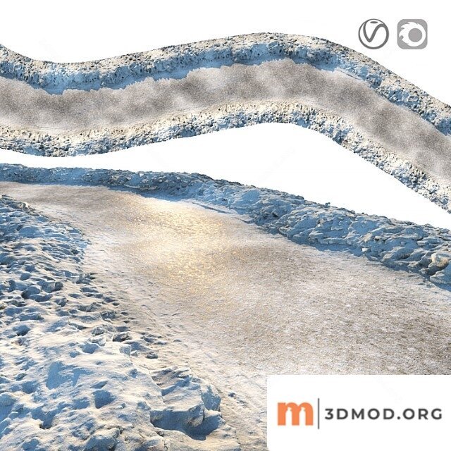 Winter Sidewalk