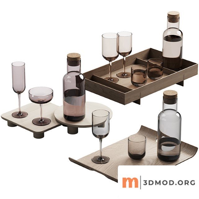272 Dishes Decor Set 14 FUUM Water Carafe by Blomus P01