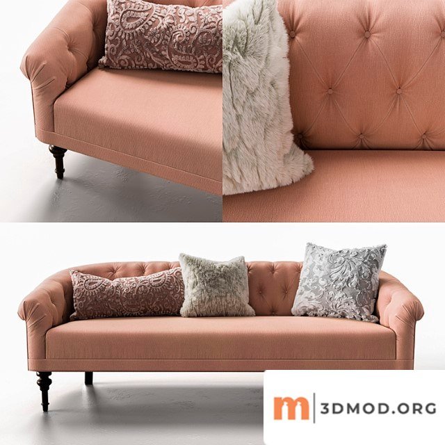 Adeline Upholstered Sofa 2