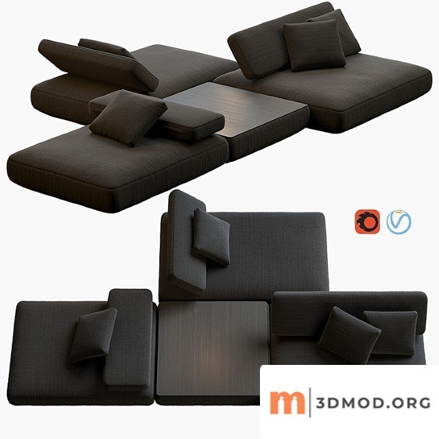 Agio sofa paola lenti 2