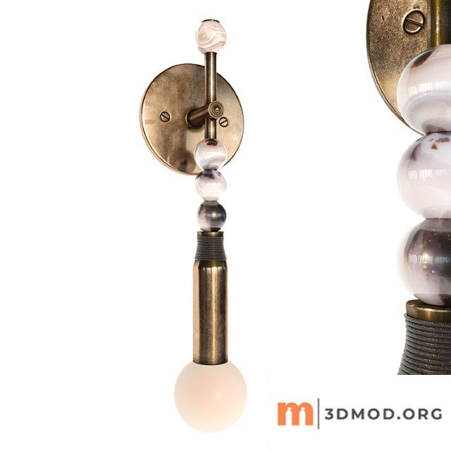 Apparatus talisman 1 sconce lamp