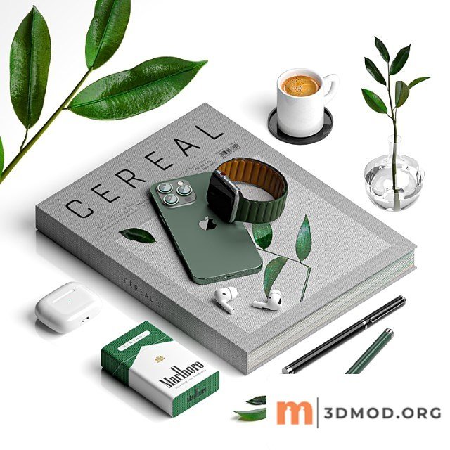 Apple Iphone Minimal Decorative Set