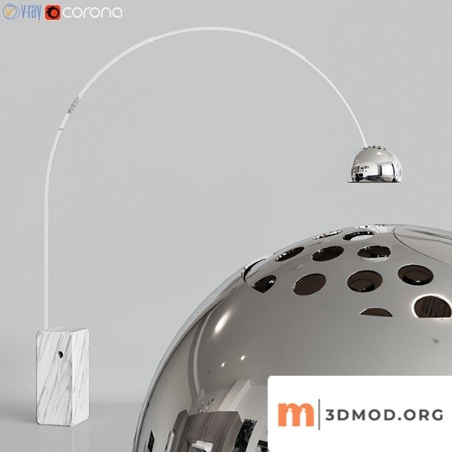 Arco flos floor lamp