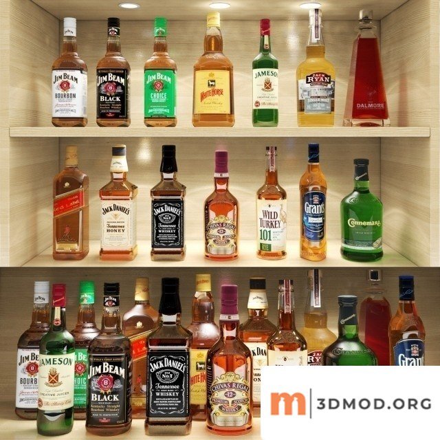 Bar Set Whiskey