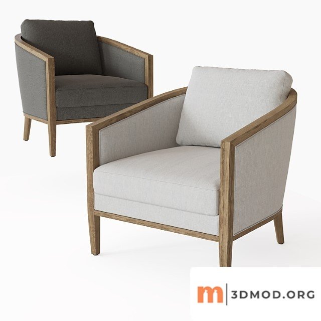 Barrelback chair