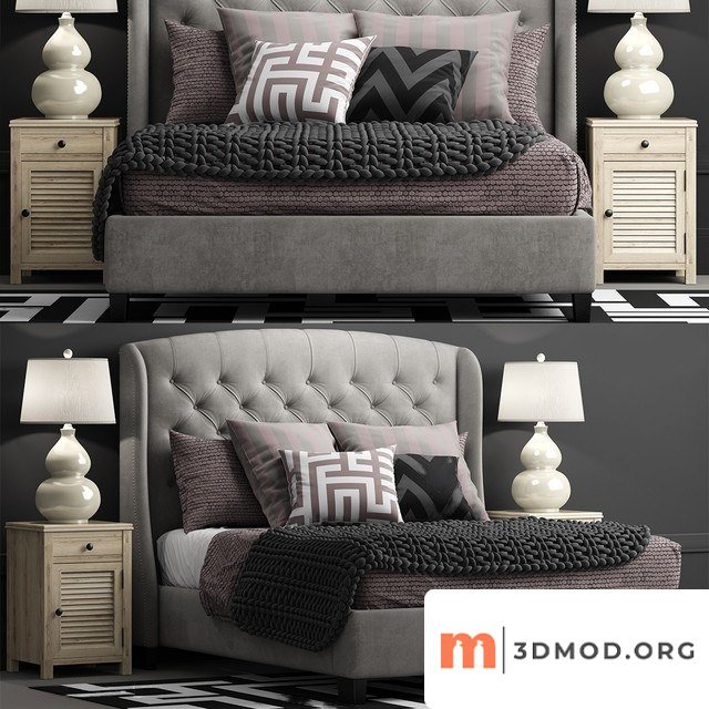 Bassett Arched Queen Bed