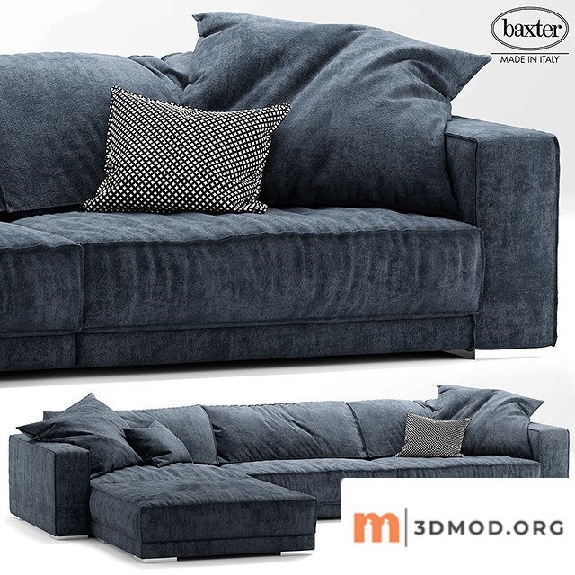 Baxter Budapest Soft Sofa 01