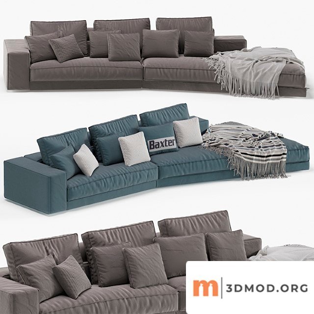 Baxter Budapest Soft Sofa