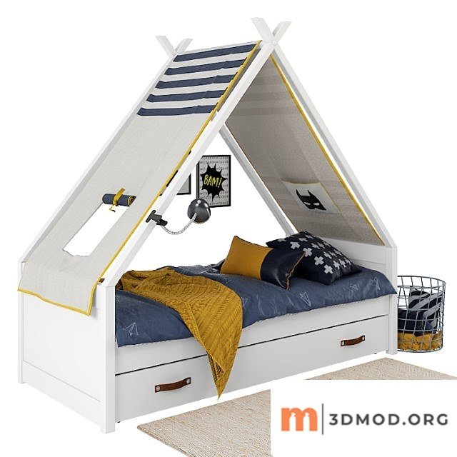 Bed Lifetime Tipibed Super Hero