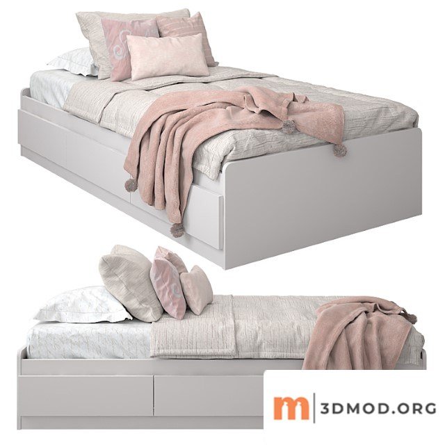 Bed for a Nursery 03