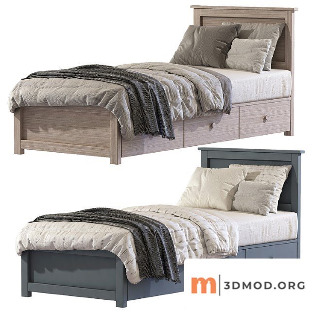 Bed with Drawers from Ikea