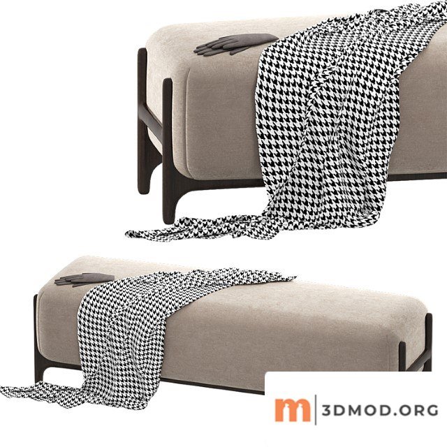 Bedside pouf vega archmebel