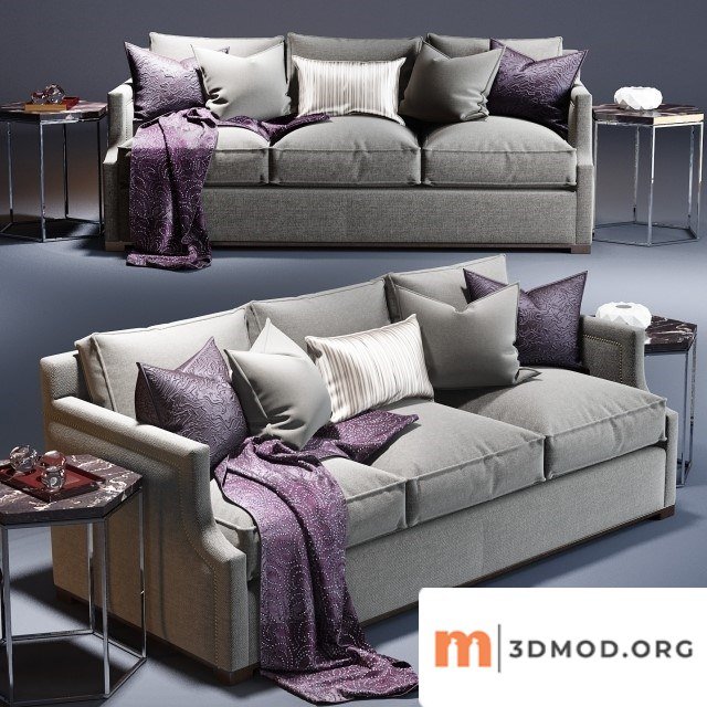 Belvedere Sofa Skeleton Side Table 01