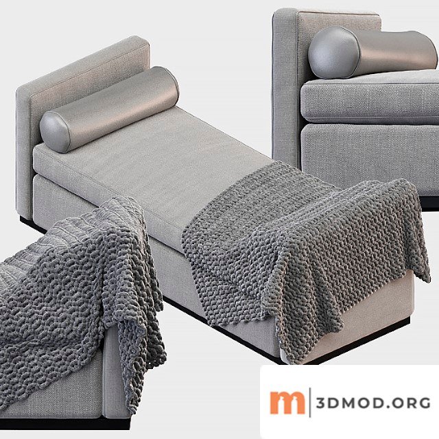 Bench the sofa and chair company escher daybed 2