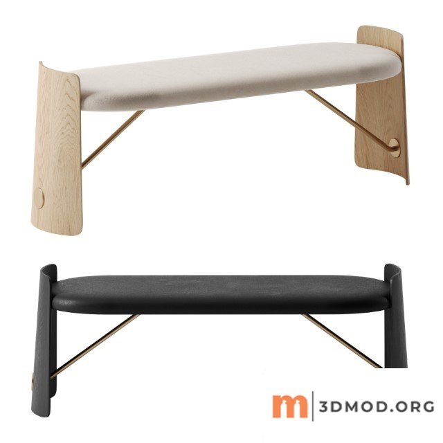 Biscotto Bench by Dante