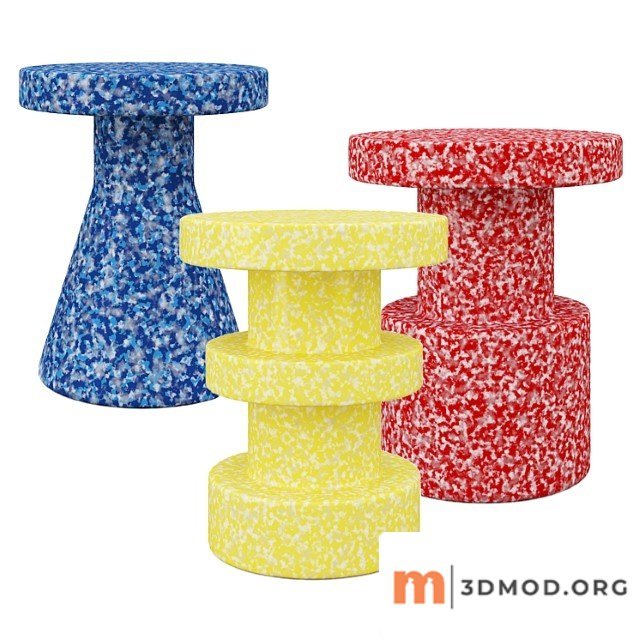 Bit Stool Normann Copenhagen Colored 2