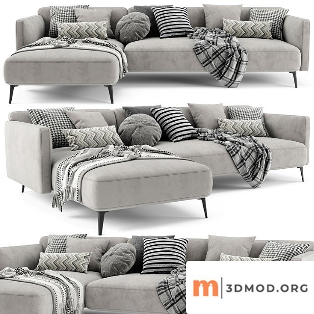 Boconcept modena chaise longue