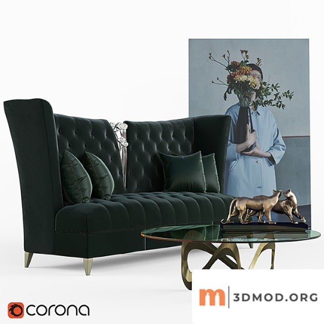 Bois De Vincennes Sofa Set
