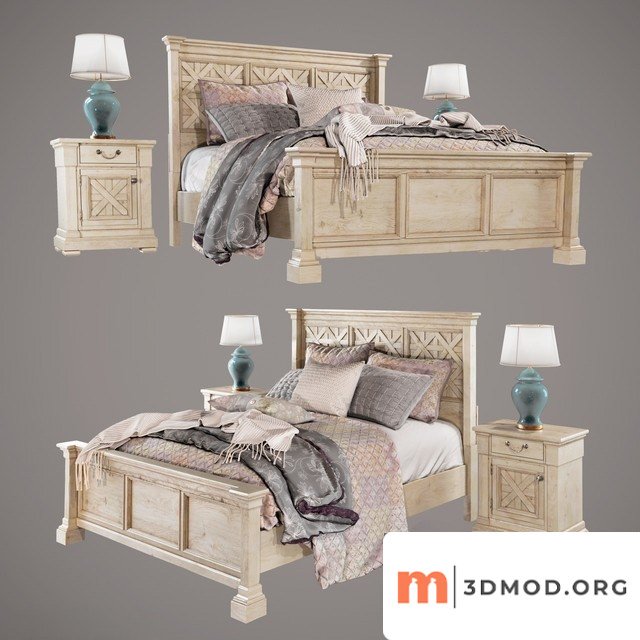 Bolanburg Queen Bed Nightstands