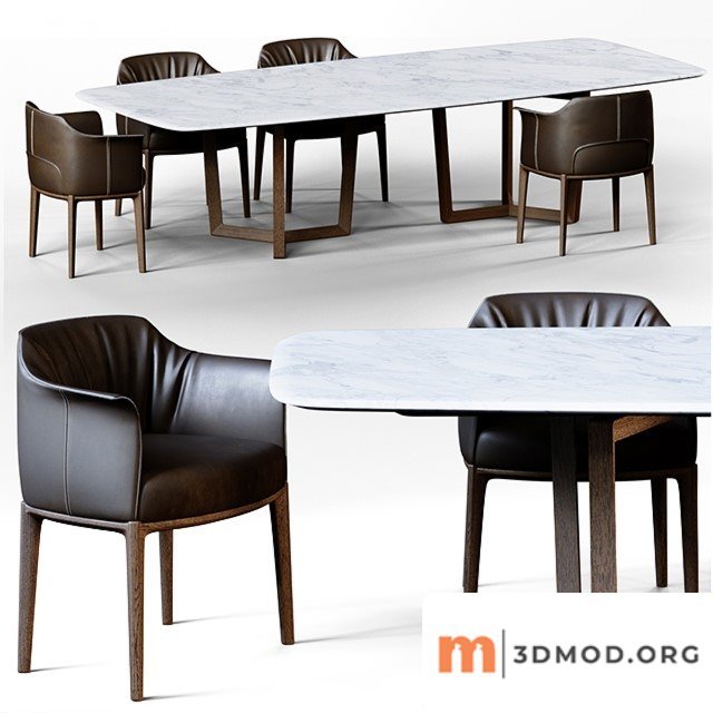 Bolero Dining Table Archibald Chair