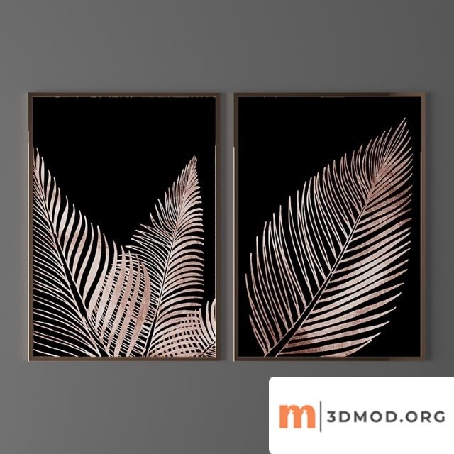 Botanical theme paintings 6