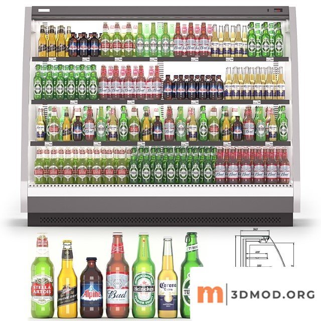 Brandford ikar with beer bottle