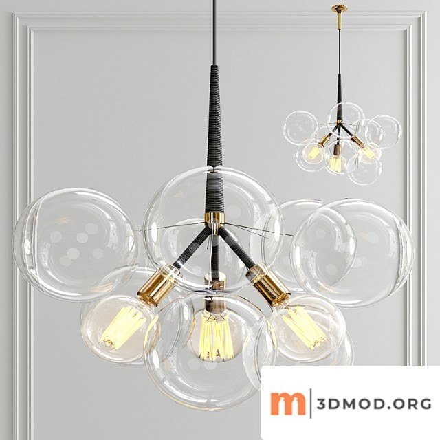 Bubble Chandelier By Pelle
