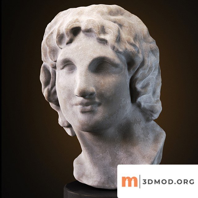 Bust of alexander the great