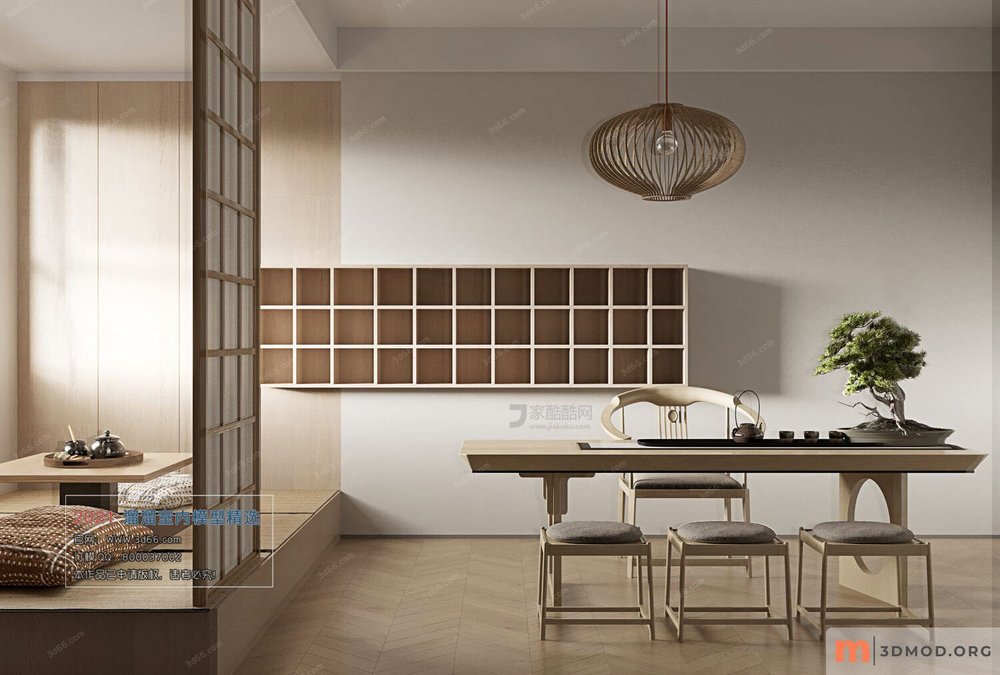 C001-Chinese style-Corona model-2021