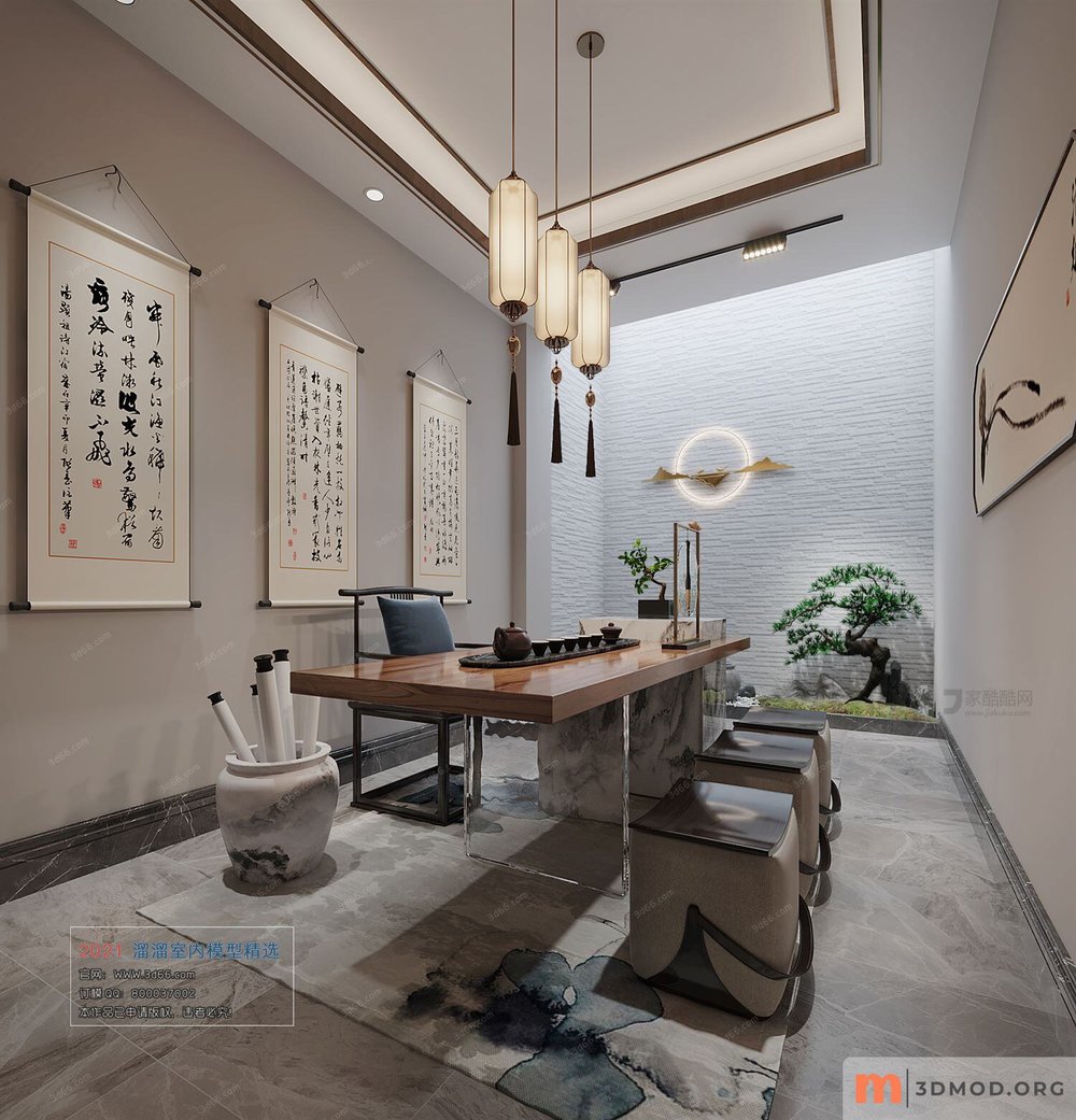 C002-Chinese style-Corona model-2021