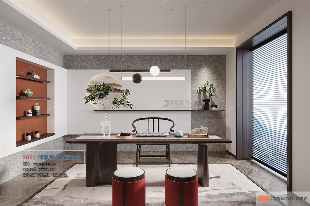 C008-Chinese style-Corona model-2021