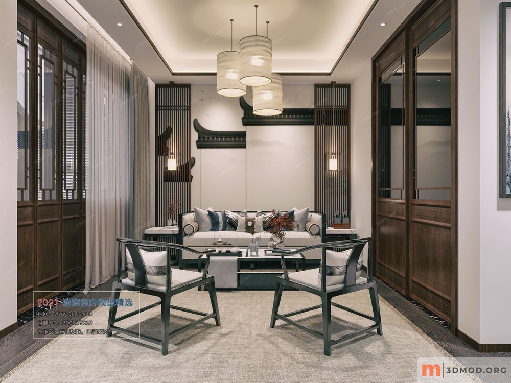 C012-Chinese style-Corona model-2021