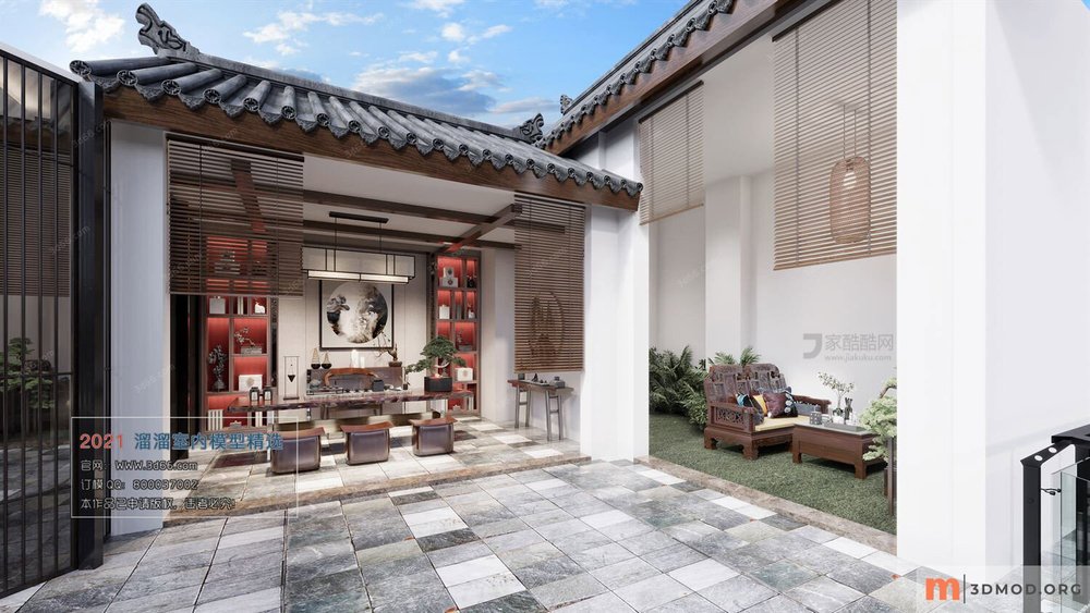 C013-Chinese style-Corona model-2021