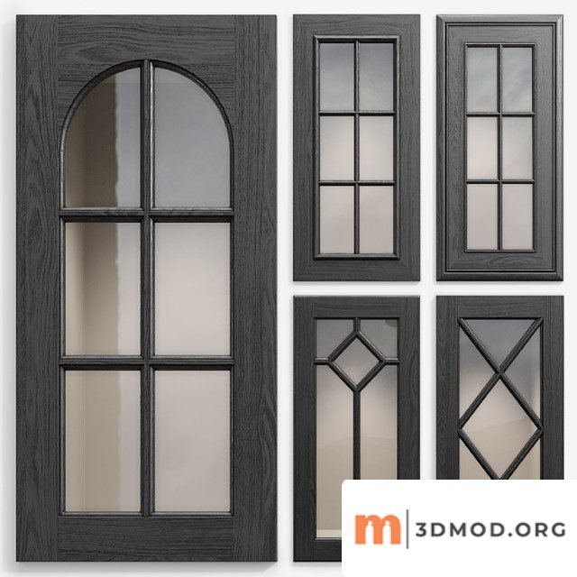 Cabinet doors set 5
