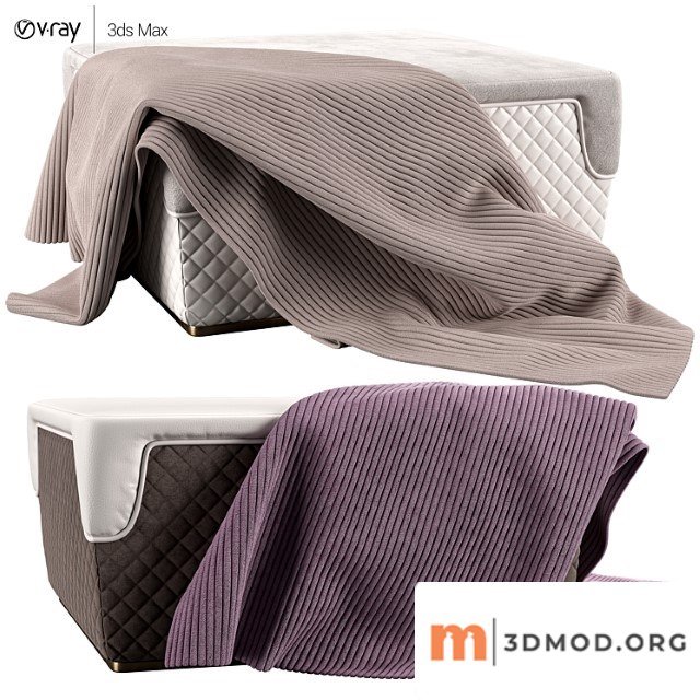 Capital collection majestic pouf 2