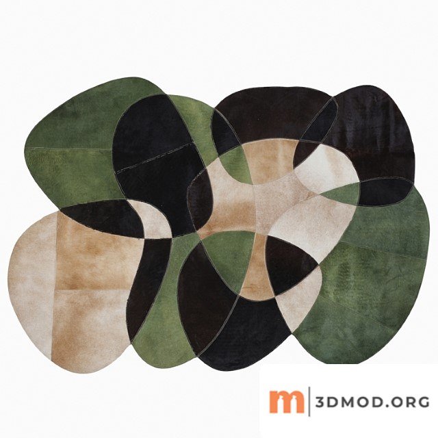 Carpet ovado colore by kare design