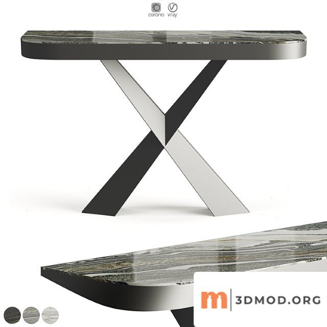 Cattelan Terminal Keramik Drive Console by Paolo Cattelan