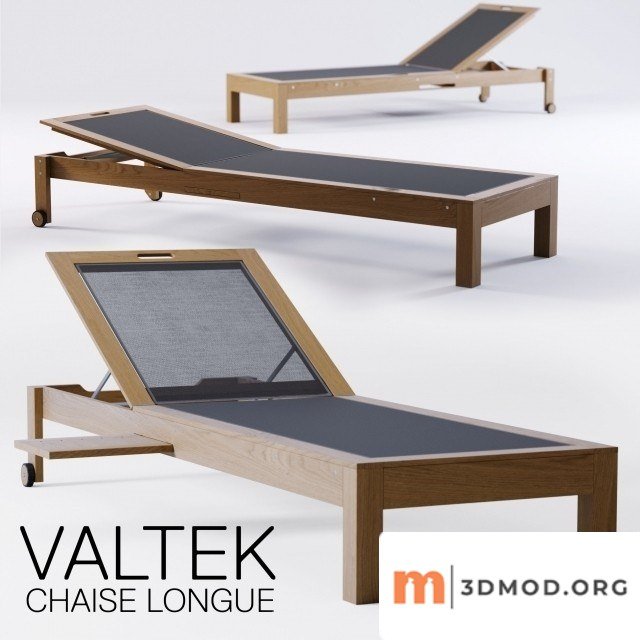 Chaise Longue Valteck Teck