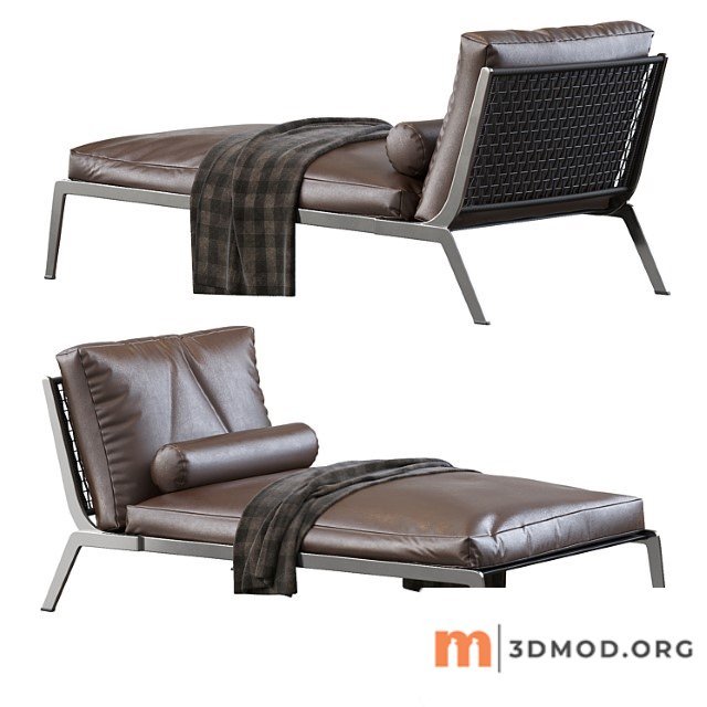 Chaiselongue flexform happy 2