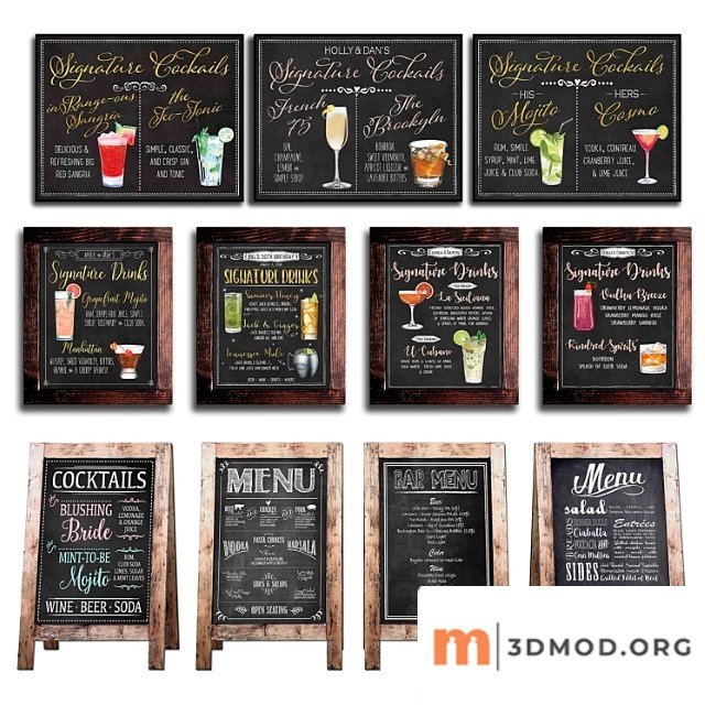 Chalkboard for cafe 1