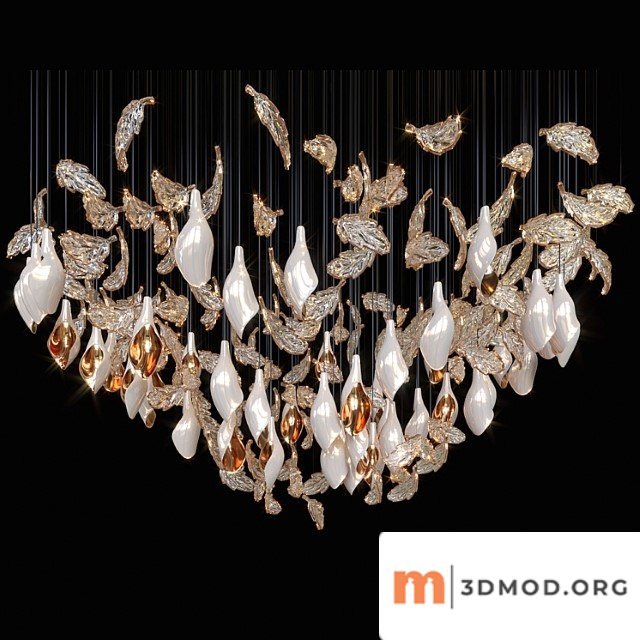 Chandelier light vargov 4