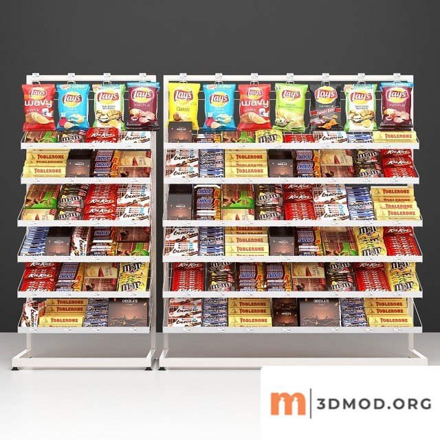 Checkout Racks With Filling