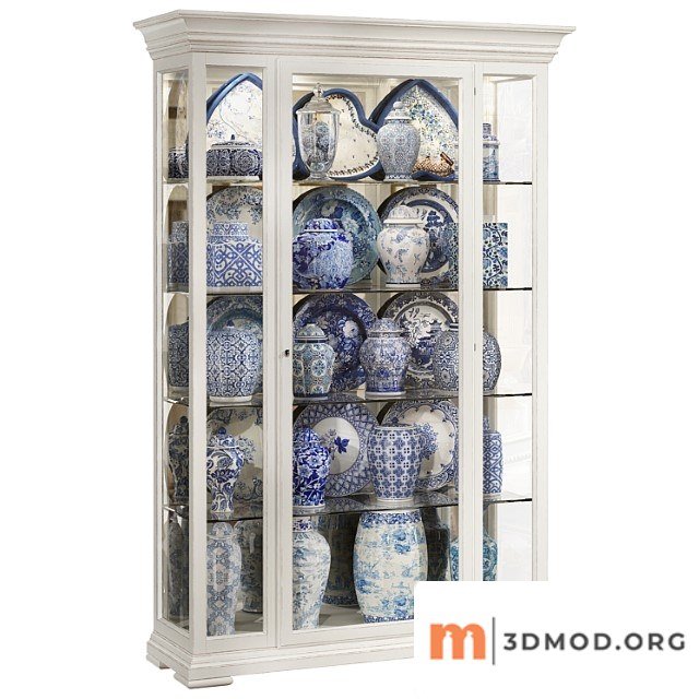 Classical display cabinet